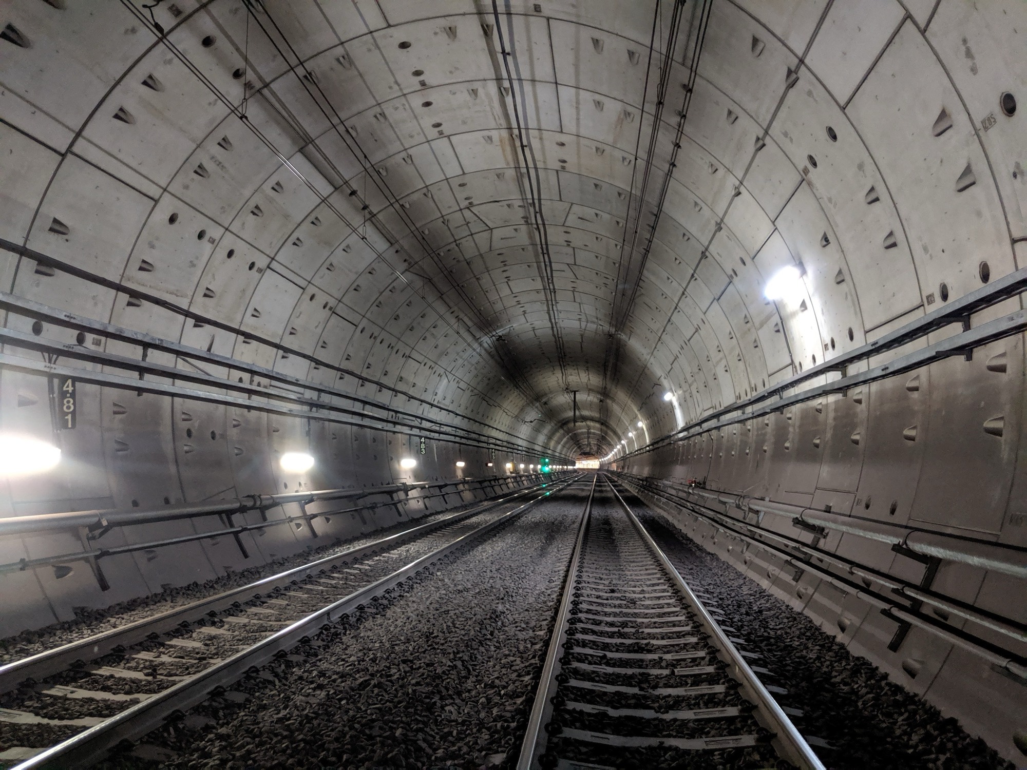 Rail signalling tunnel on the NSW network